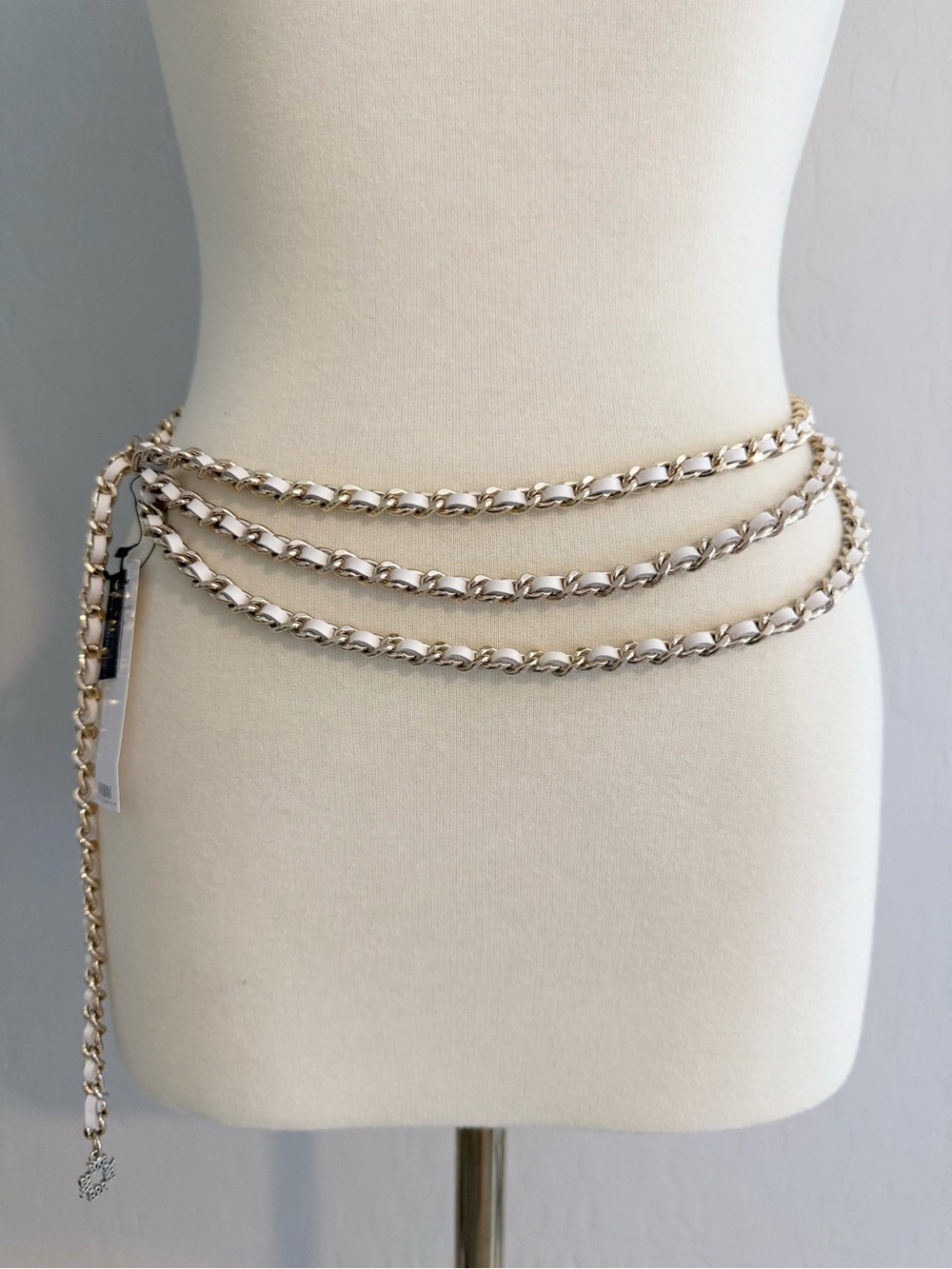 NWT • White House Black Market Triple Chain Belt - Picture 3 of 10